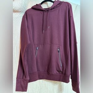 Red Nine West Active sweatshirt with hood
